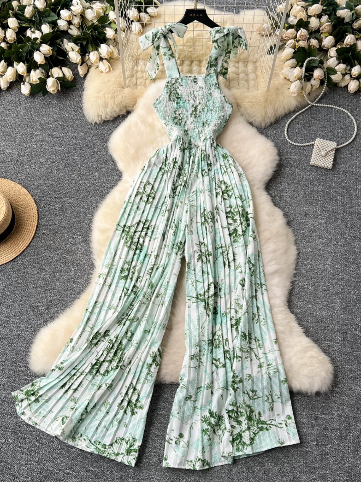 Strapped success jumpsuit CJS162 images